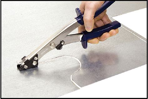 using a nibbler to cut sheet metal|hand held sheet metal nibbler.